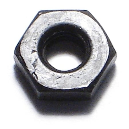 Midwest Fastener Hex Nut, #10-32, Steel, Black Oxide, 20 PK 34164